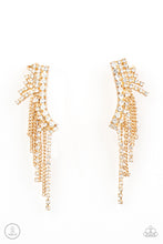Load image into Gallery viewer, Thunderstruck Sparkle Gold Ear Crawlers