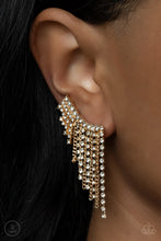 Load image into Gallery viewer, Thunderstruck Sparkle Gold Ear Crawlers
