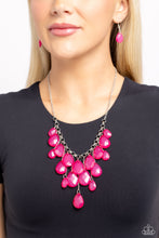 Load image into Gallery viewer, Front Row Flamboyance Pink Necklace