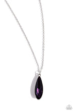 Load image into Gallery viewer, Prismatically Polished Purple Necklace