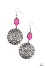 Load image into Gallery viewer, Eloquently Eden Pink Earrings