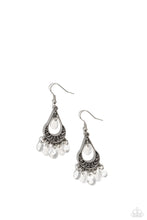 Load image into Gallery viewer, Beachside Ballroom White Earrings