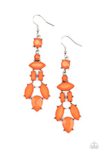Load image into Gallery viewer, Visually Vivacious Orange Earrings