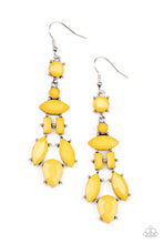 Load image into Gallery viewer, Visually Vivacious Yellow Earrings