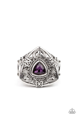 Charismatic Couture Purple Ring