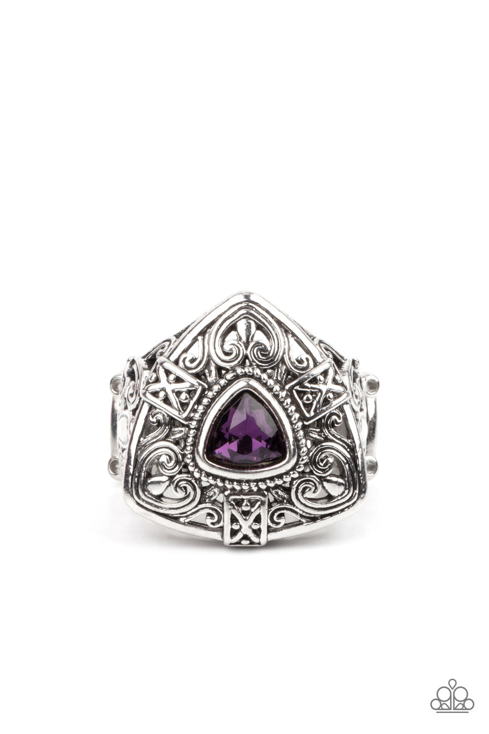 Charismatic Couture Purple Ring