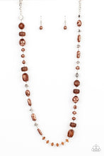 Load image into Gallery viewer, Juicy Gossip Brown Necklace