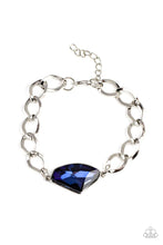 Load image into Gallery viewer, Galactic Grunge Blue Bracelet