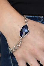 Load image into Gallery viewer, Galactic Grunge Blue Bracelet