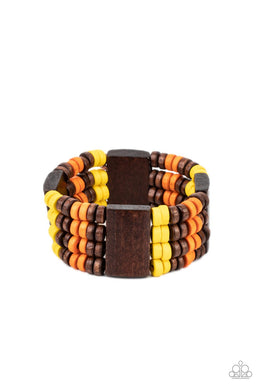 Aruba Attire Multi Wood Bracelet
