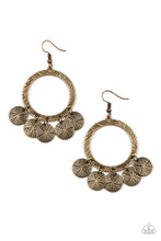 Load image into Gallery viewer, Trinket Tease Brass Earrings