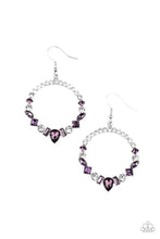 Load image into Gallery viewer, Revolutionary Refinement Purple Earrings