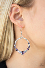 Load image into Gallery viewer, Revolutionary Refinement Purple Earrings