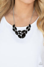 Load image into Gallery viewer, Glitzy Goddess Black Necklace