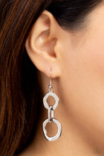 Load image into Gallery viewer, Metro Machinery Silver Earrings