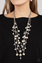 Load image into Gallery viewer, Vintage Virtuoso White Necklace