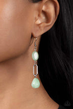 Load image into Gallery viewer, Stone Apothecary Green Earrings