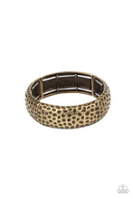 Load image into Gallery viewer, Come Under the Hammer Brass Bracelet
