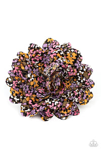 Positively Flower Patch Black Hair Clip