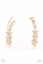 Load image into Gallery viewer, Flowery Finale Gold Ear Crawlers