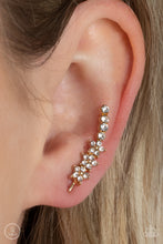 Load image into Gallery viewer, Flowery Finale Gold Ear Crawlers