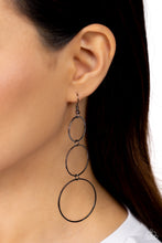 Load image into Gallery viewer, Urban Ozone Black Earrings