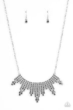 Load image into Gallery viewer, Skyscraping Sparkle Silver Necklace