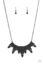 Load image into Gallery viewer, Skyscraping Sparkle Black Necklace