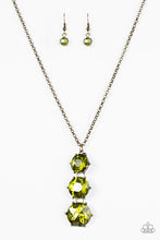 Load image into Gallery viewer, I Solemnly Swear to Sparkle Green Necklace