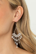 Load image into Gallery viewer, Commanding Candescence White Earrings