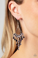 Load image into Gallery viewer, Commanding Candescence Purple Earrings