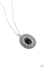 Load image into Gallery viewer, Mesa Medallion Black Necklace