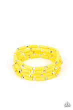 Load image into Gallery viewer, Radiantly Retro Yellow Bracelet