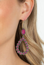Load image into Gallery viewer, Farmhouse Fashion Show Pink Earrings