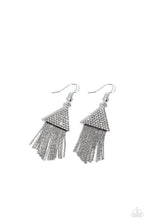 Load image into Gallery viewer, Pyramid SHEEN  White Earrings