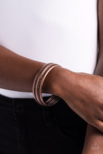 Load image into Gallery viewer, Off Road Relic Copper Bangle