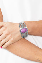 Load image into Gallery viewer, Mojave Mecca Purple Cuff