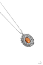 Load image into Gallery viewer, Mesa Medallion Brown Necklace