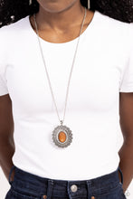 Load image into Gallery viewer, Mesa Medallion Brown Necklace