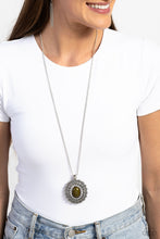 Load image into Gallery viewer, Mesa Medallion Green Necklace