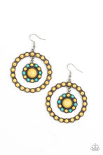 Load image into Gallery viewer, Saguaro Sanctuary Yellow Earrings