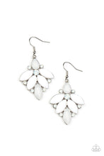 Load image into Gallery viewer, Fantasy Flair White Earrings