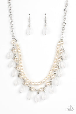 Dreamy Destination Wedding White Necklace