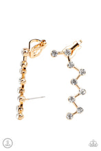 Load image into Gallery viewer, Clamoring Constellations Gold Ear Crawlers