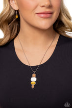 Load image into Gallery viewer, Elemental Energy Yellow Necklace