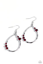 Load image into Gallery viewer, Shop Till You DROPLET Red Earrings