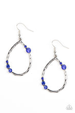 Load image into Gallery viewer, Shop Till You DROPLET Blue Earrings