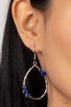 Load image into Gallery viewer, Shop Till You DROPLET Blue Earrings