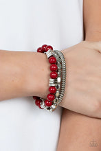 Load image into Gallery viewer, Tour de Tourist Red Bracelet
