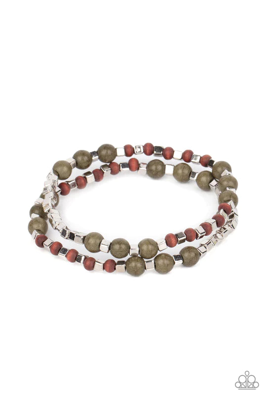 Backcountry Beauty Green Bracelet